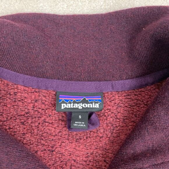 Patagonia Woolie Fleece Sweater Women’s Small Pullover 1/2 Zip Wool Blend - Picture 11 of 13
